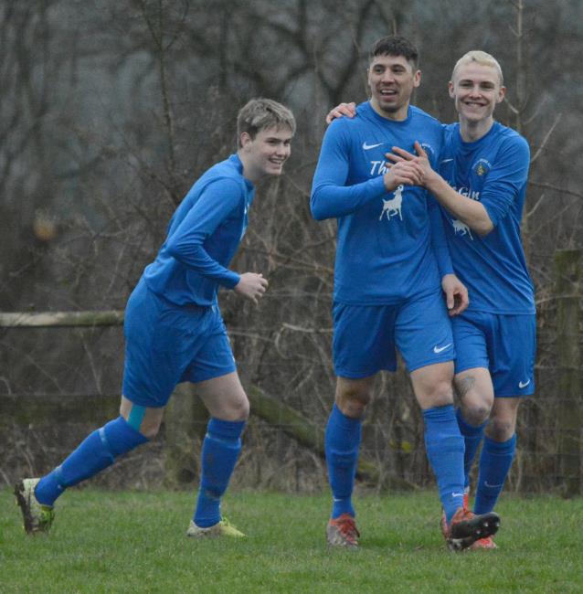 Matthew Divry celebrated his return with a terrific early strike for Merlins Bridge